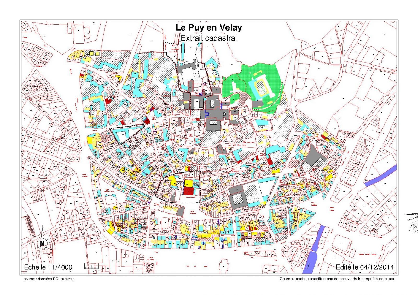 Plan Centre Ville Le Puy En Velay Plan Centre Ville Le Puy En Velay