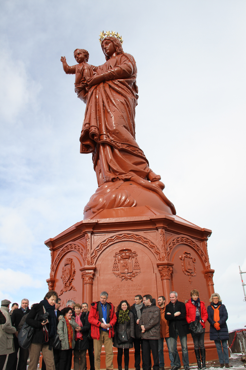 La Statue Notre Dame de France est réouverte au public Site officiel
