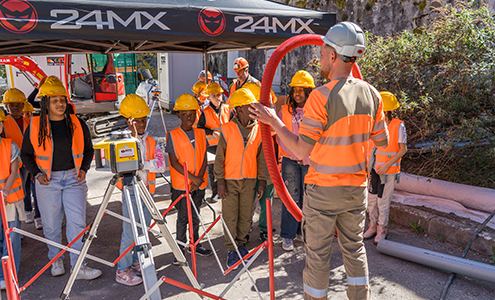 Une passionnante découverte de l'univers de travaux publics