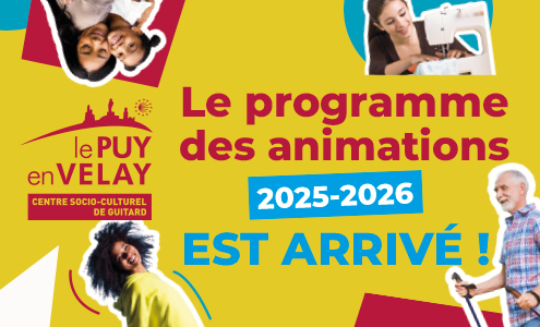 Inscrivez-vous aux activités de la Maison de Quartier de Guitard