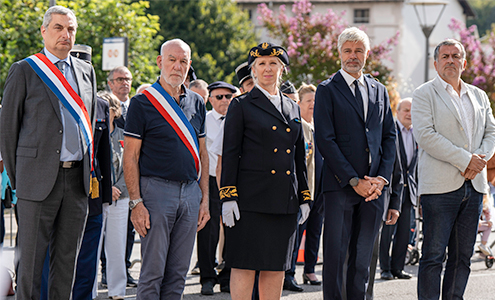 Commémoration de la bataille de Baccarat