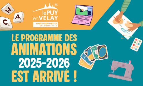 La Maison de Quartier du Centre-Ville : le programme des animations 2025/2026
