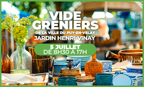 Dimanche prenez le temps de chiner... &agrave; l'ombre des arbres du Jardin Henri-Vinay !
