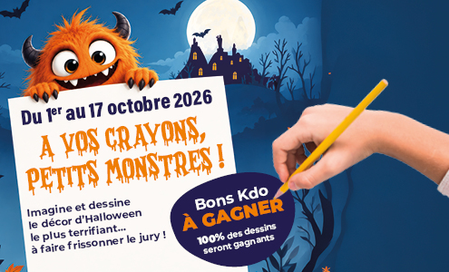&Agrave; VOS CRAYONS, PETITS MONSTRES !